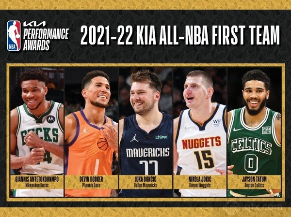赛事直播-NBA公布最佳阵容 约基奇暂时领先